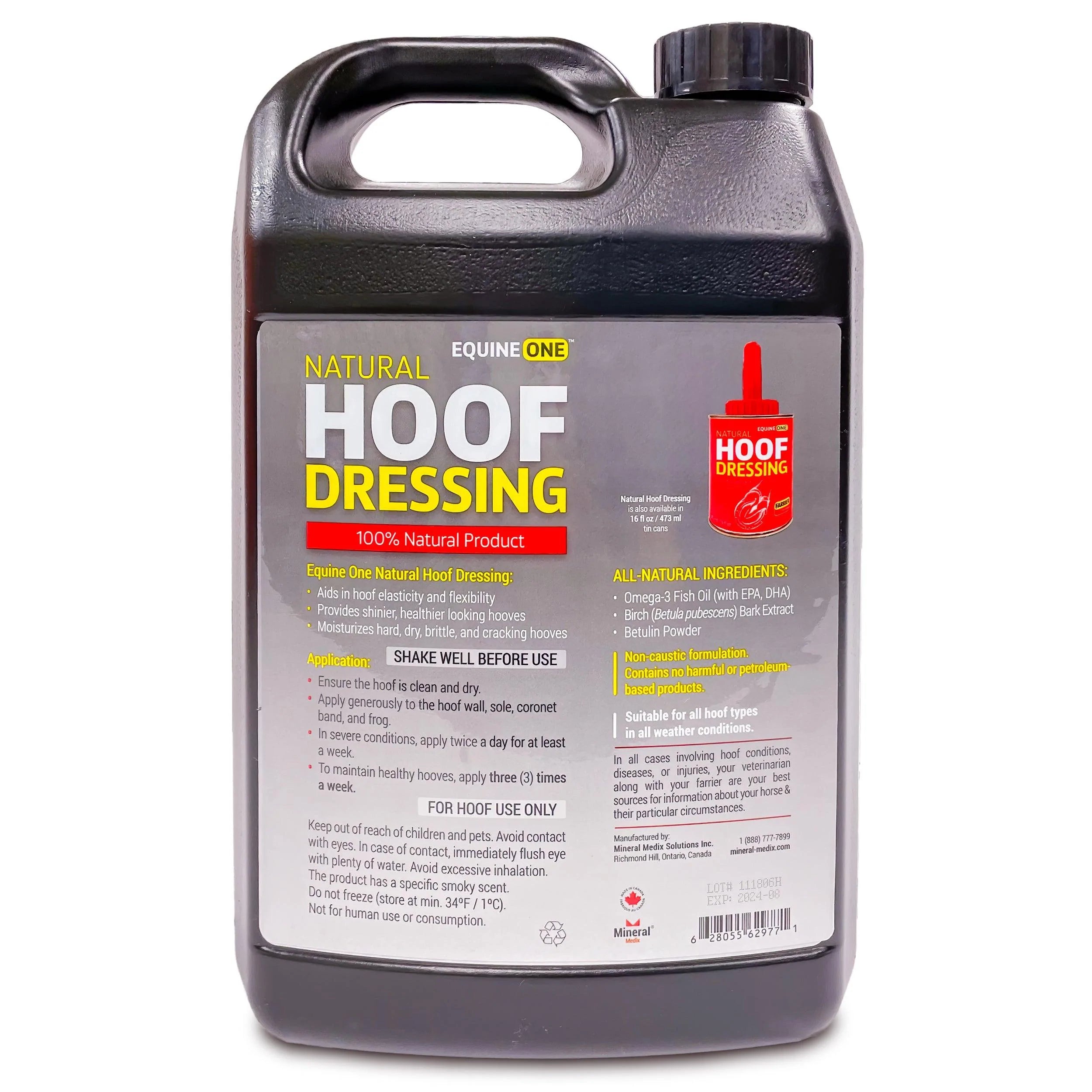 1 Gallon Jar - Equine One Natural Hoof Dressing - Equine One